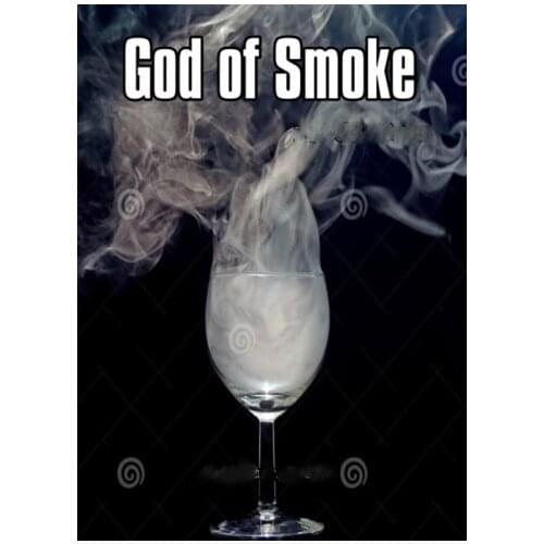 God of Smoke Magic Tricks Empty Cup Appearing Smoke Magia Magician Stage Classic Toys Illusion Gimmick Prop Funny Mentalism