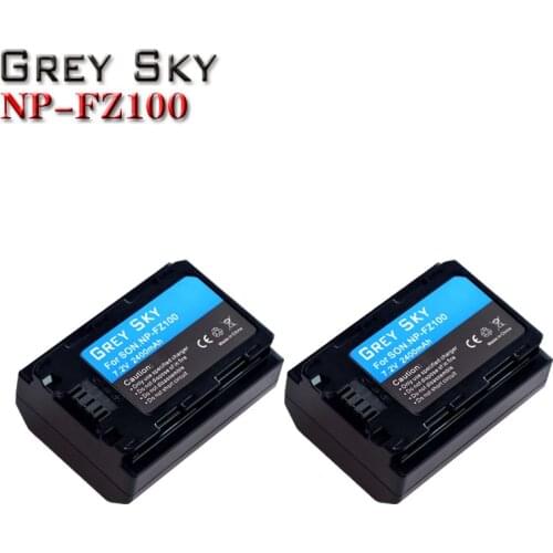 2400mah NP-FZ100 NPFZ100 NP FZ100 Battery for Sony NP-FZ100, BC-QZ1, Sony a9, a7R III, a7 III,A6600 a7r4 a7r3 a7rm4 a7s3 a7rm3