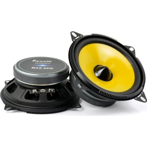 4 Inch Monomer Car Speaker 80W 4 Ohm Universal Classic Car Horn Speaker Automobile Loudspeaker DIY For Home Theater