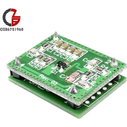 8-15M LV002 Doppler Radar Microwave Sensor Switch Module DC 6-40V Radar Detector for Corridor Aisle Garage Induction