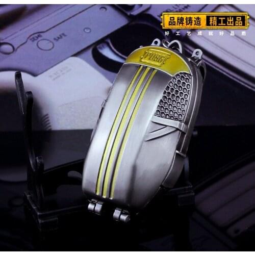 Game Playerunknowns Battlegrounds 3D Parachute Keychain PUBG Keyring Saucepan Pendant Funny Kids Toy 2021 NEW GIFTS Party Decor