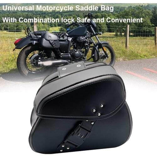 For Honda Rebel CMX 300 500 For Suzuki Motorcycle Side bag With lock Bag Multi-functional High Capacity Waterproof Saddle Bag