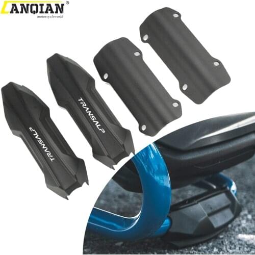 For Honda TRANSALP 600 VH VJ VK VL VM VN VP VR VS VT VV VW VX Motorbike Engine Crash bar Protector Bumper Decorative Guard Block