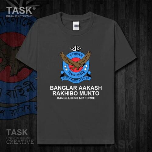 Air Force Bangladesh Bangladeshi BD t shirt new Tops t-shirt Short sleeve clothes cotton fans fitness Army Tactical Military 01