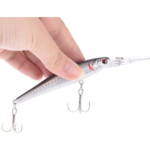 1pcs 12.5cm 14g Japan Hard Bait Laser Minnow Fishing Lure Pesca Hooks Fish Wobbler Tackle Crankbait Artificial Lures