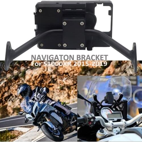 Mobile Phone GPS Navigaton Bracket USB Wireless Charging For BMW S1000 XR S1000XR 2015-2019 2018 2017 Motorcycle Stand Holder