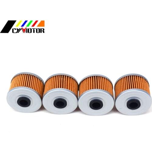 Motorcycle 4pcs Engine Oil Filter Machine Filter For FSE FSR SM EC Pampera 400 450 510 Predator Outlaw 500