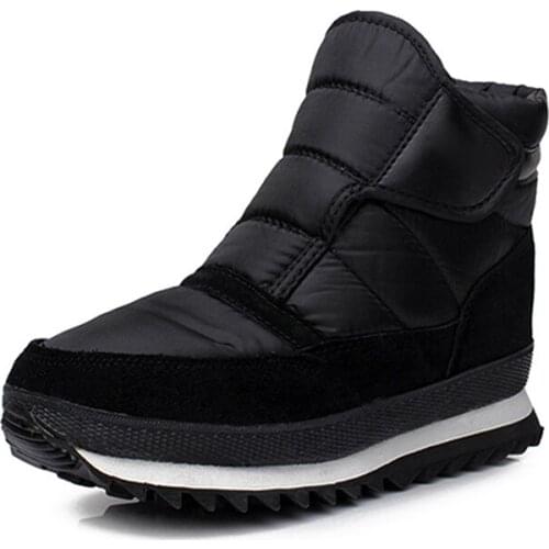 Mens Snow Boots Winter Warm Waterproof Ankle Boots Hiking Casual Shoes Outdoor Boots Men Dropship