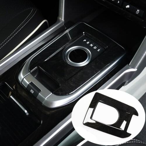 Stainless Gear Box Panel Cover Trim For Land Rover Discovery Sport 2015-2016 Black 1pcs Car accesories interior Car decoration