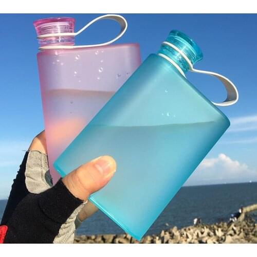 1pcs Creative Square Plastic Drinking Pot Can Be Used for Outdoor Travel and Other Sealed Leakproof Easy To Carry