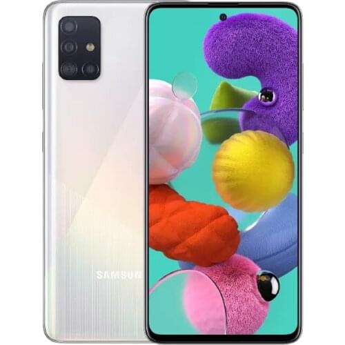 2020 Original Samsung Galaxy A51 A515F Mobile Phone 4GB RAM 128GB ROM Octa Core 6.5"1080x2400 4000mAh 4Camera NFC Android10