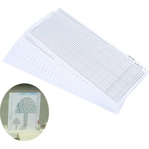 Blue punch cards 10pcs/bag device for punch cards machines knitting sweater hand DIY crafts accessories