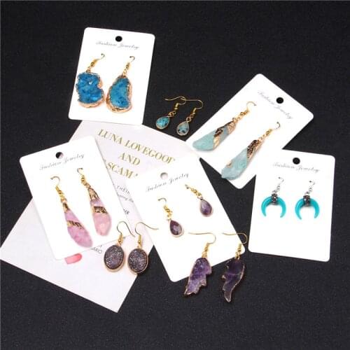 Vinswet Earrings With Stones