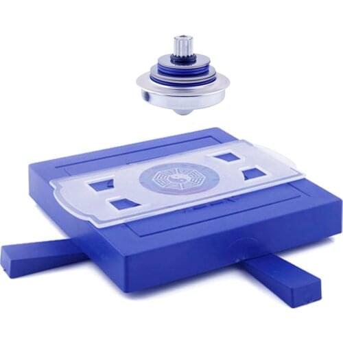 Miraculous Physical Magnetic Spinning Top Flying Levitation Suspended Gyro Magic UFO Floating Gyroscope Levitating Saucer Toy