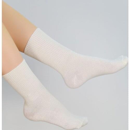 Lady Boat Socks Raw White-48100.1114
