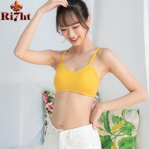 Casual Women Underwear Shear Seamless Vest Bra Tops Slim New Solid Crop Top Without Steel Ring Ladies Slim Vest Top 2021 New