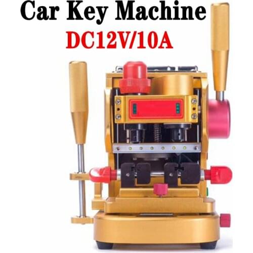 12V 10A Commercial key machine car and motorcycle key cutting Multi-function flat milling end milling key machine 100W