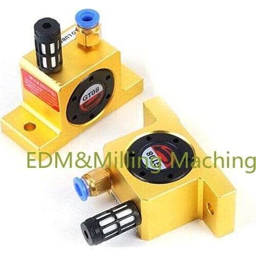 2PCS High Quality Milling Machine Pneumatic Compressed Air Power Turbine Wheel Type Vibrator GT-8 DURABLE New