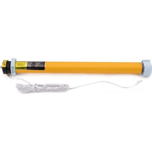 DC 12V 30RPM Roller Shade Motor Electric Roller Blind Shade Tubular Motor W/Hoder Kits for Home Decor