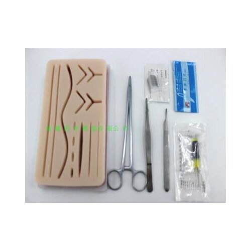 Skin suture model With wound Silica gel Double eyelid surgery suture practice module FREE SHIPPING