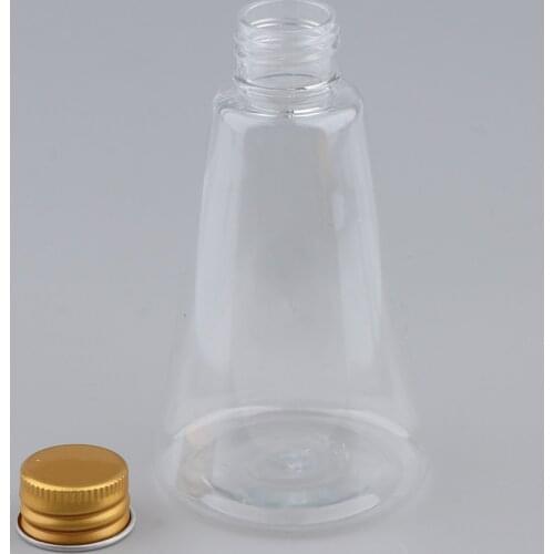 90ML Empty Travel Cosmetics Bottles Refillable Container Conical Flask 10Pcs