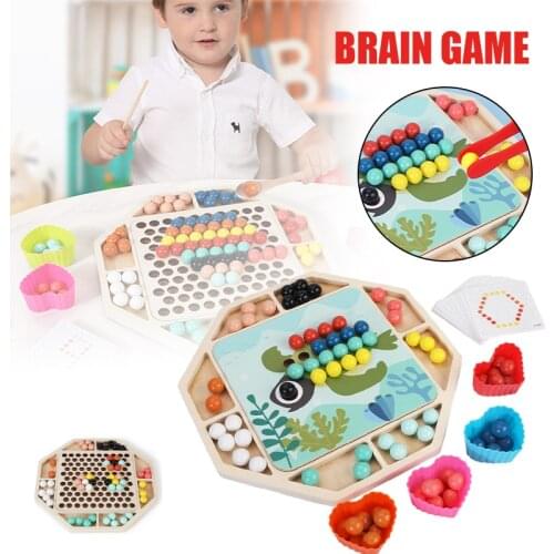 Rainbow Ball Elimination Game Rainbow Puzzle Magic Chess Toy Set for Kid Adult LBV