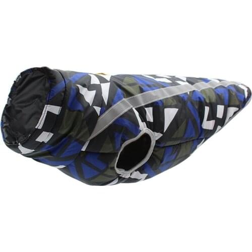 Waterproof Warm Dog Vest Jacket Coat Winter Warm Dog Clothes Reflective Jacket Coat For Large Dogs Pet Clothes Big Dog Clothes