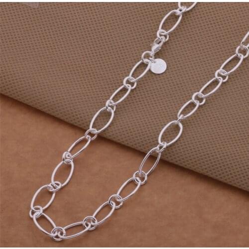 AN556 Wholesale silver plated Necklaces for women&men silver 925 jewelry fashion jewelry pendant /blaakcha avwajnda