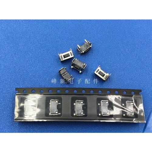 10pcs Taiwan 3.5*6*4.3 SMD 4-pin switch with bracket side press button switch horizontal side touch switch