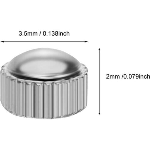 100pcs Watch Crowns Waterproof Quartz Watch Replacement For Watchmakers