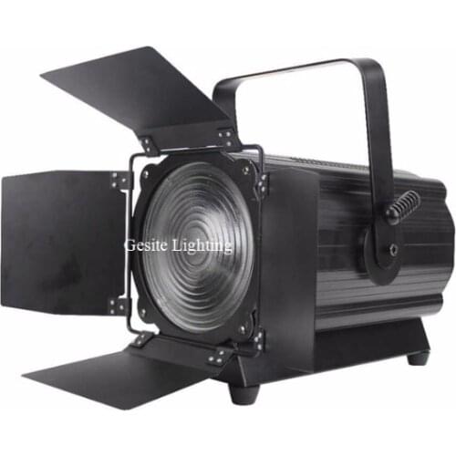 4pcs/LOT 300W/200W White Barndoor Led COB Fresnel Light Zoom Photography Video Studio Light White Color TV Led Spot Film