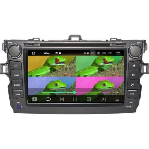 8 Inch Android 7.1/8.0 Octa Core 4GB RAM Car GPS Navigation For Toyota Corolla 2006-2011 Radio Stereo DVD Multimedia Player