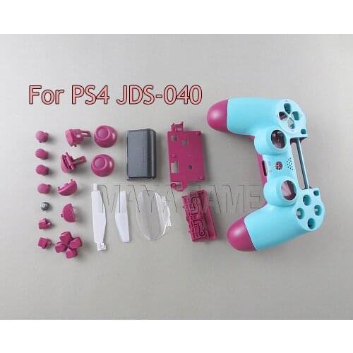 FOR PS4 PRO 4.0 JDM 040 JDS040 Controller Full Set Housing Case Shell Cover Replacement Skin for Sony PlayStation 4 Pro 4.0