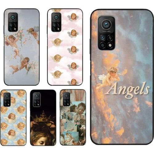 Renaissance Angels Phone Case For Xiaomi Mi 10T Pro 11 Lite Ultra Mi A3 Note 10 POCO X3 M3 Pro F1 F2 F3 Cover