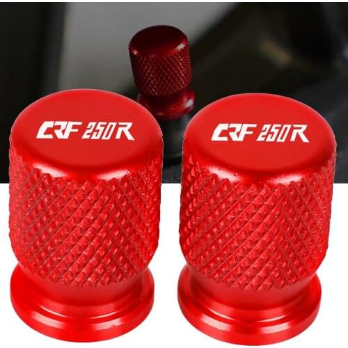 FOR Honda CRF250R CRF250X CRF 250R 250X Motorcycl Wheel Tire Valve Stem Caps CNC Airtight Covers Aluminum Protector Accessories