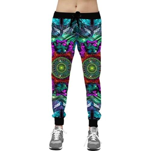 Men Joggers Sweatpant Vintage 3D Floral Print Sports Jogging Pants Men Casual Hip Hop Streetwear Sweatpants Male Ropa Hombre xxl