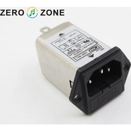 ZEROZONE CANNY WELL EMI Power Supply Filter CW2A-03A-T With Insurance Switch