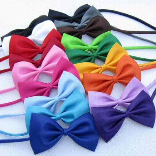 1 Piece Adjustable Dog Cat Bow Tie Neck Tie Pet Dog Bow Tie Puppy Bows Pet Bow Tie Different Colors Supply 23