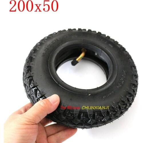 Good quality 200x50 Tire Tyre and Inner tube For Electic Scooter Motorcycle ATV Moped Parts 200*50 lightning shipment