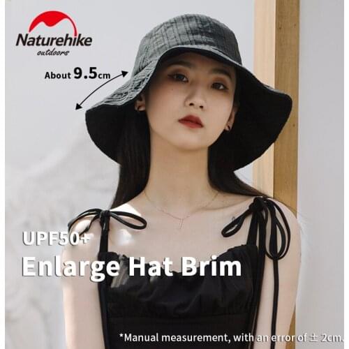 Naturehike Outdoor Fishing Sun Protection Hat Climbing Hiking Travel Beach Women Fashion Summer Leisure Portable Fisherman Cap