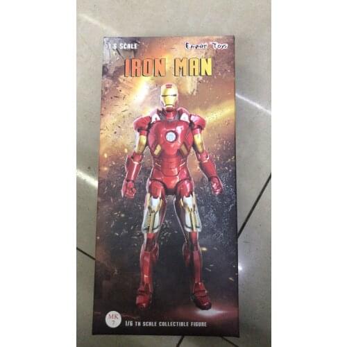 Marvel Avengers Ironman MK7 PVC Figure Model Toys 12" 30cm