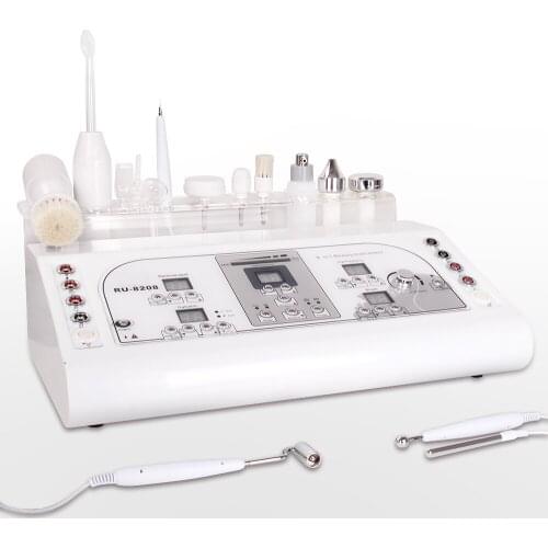 Multifunction 8 In 1 Ultrasonic Skin Cleaner Firming Lifting Blackhead Removal Wrinkle Lines Elimination Beauty Machine