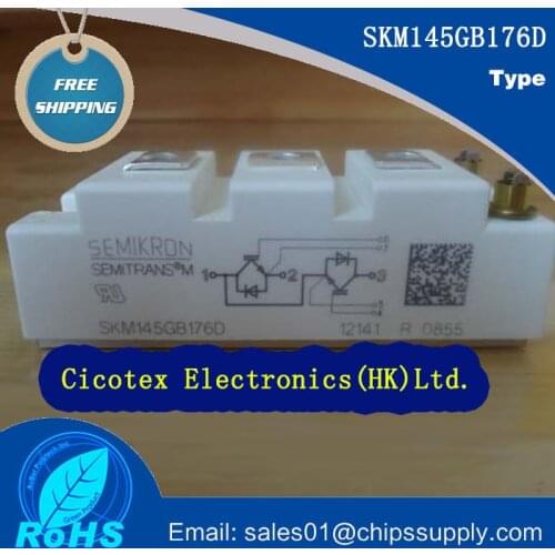 SKM145GB176D MODULE Trench IGBT Modules SKM 145 GB 176D