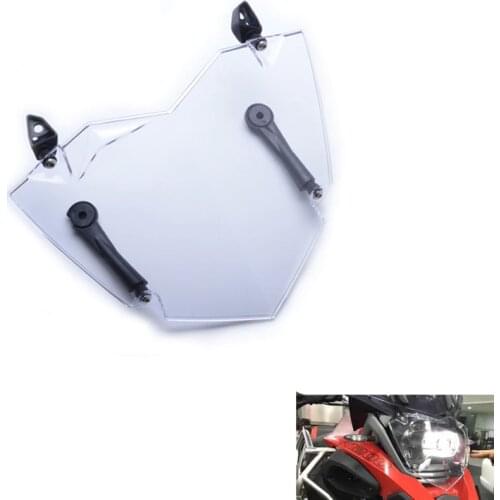 Headlight Cover For BMW R1200GS WC 13- ADV WC 14- Transparent R1200GS Headlight Guard Headlight Protector R1200GS LC ADVENTURE