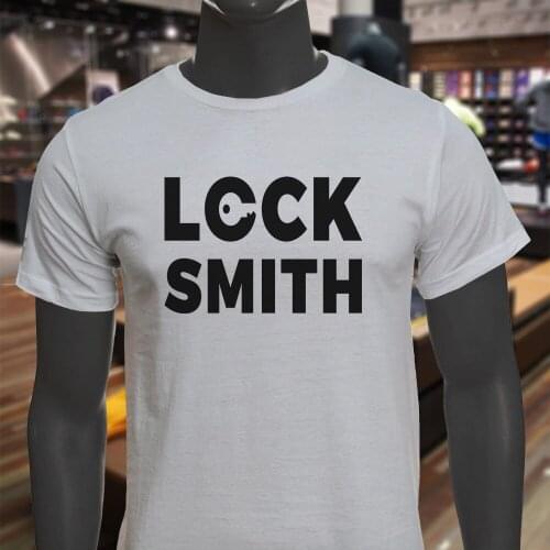 2019 Summer New Fashion Slim New 3d Printed Cool T shirt KEY BLACK CUTTING HUMOR FUNNY WORKER 3D Printed T-shirts