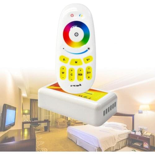 2.4G Touch RF Remote Controller 5-In-1 Brightness Dimmer LED Controller for LED Strip Light new
