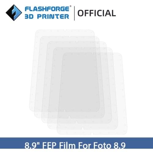 SLA 3D Printer Part FEP Film For Flashforge Foto 8.9 0.15mm Fep Sheets UV Resin LCD 3D Printer FEP Film Accessories