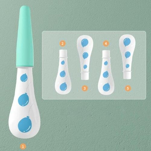 1 Set Convenient Nasal Aspirator Smooth Edge Free Breathing Silicone Baby Safety Nose Cleaner Child Care Tools for Toddler