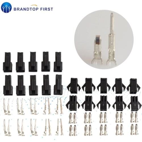 10set 2.54MM air connector terminal strip connector 2.54 male and female pair plug-in SM2P