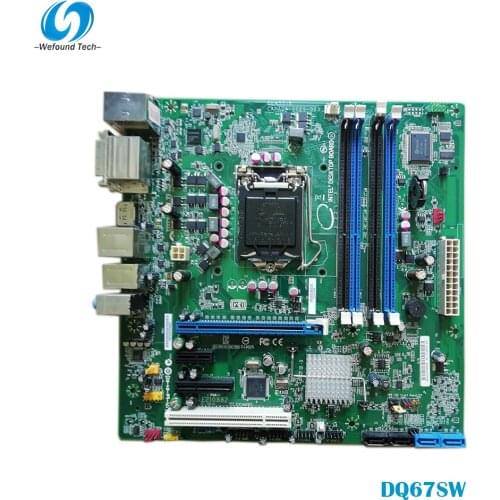 100% Working Desktop Motherboard For DQ67SW M-ATX 1155 System Board Fully Tested